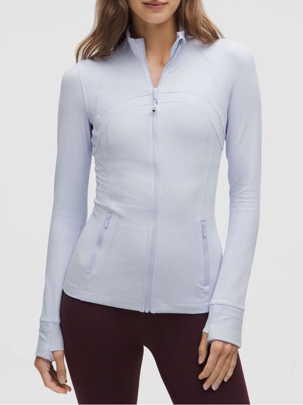 Lululemon Serene Blue Define Zip Jacket Size 6